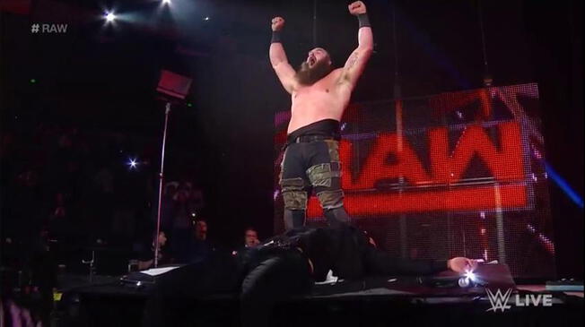 WWE: Braun Strowman regresó a RAW y masacró a todos previo al Survivor Series.