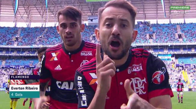 Flamengo: Everton Ribeiro dedicó su golazo a Paolo Guerrero [VIDEO]