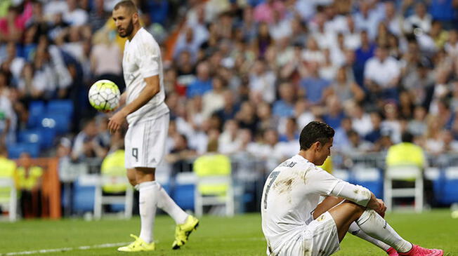 Cristiano Ronaldo y Benzema son criticados por su falta de gol.