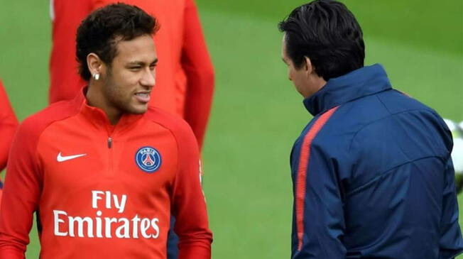 PSG: En Francia informan que Neymar está distanciado de técnico 