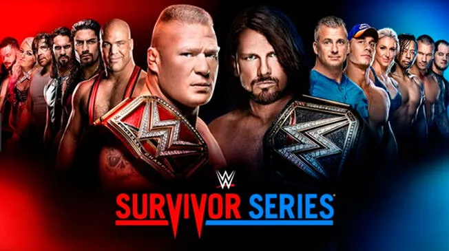 Survivor Series 2017 EN VIVO ONLINE FOX ACTION: Raw y SmackDown en último mega evento de la WWE [Hora y canal]
