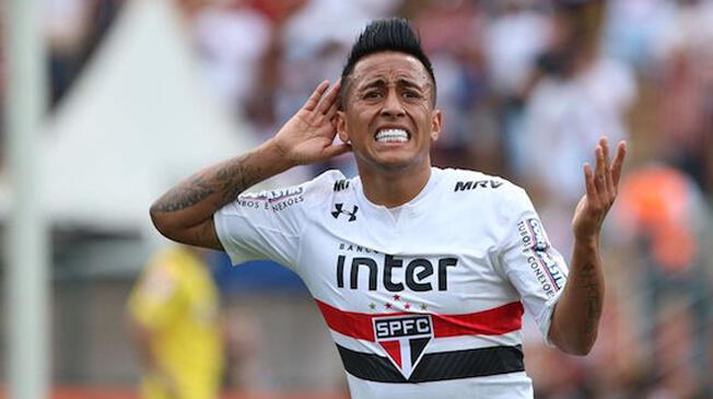 Christian Cueva se metió un sorprendente autopase de taco en partido de Sao Paulo [VIDEO]