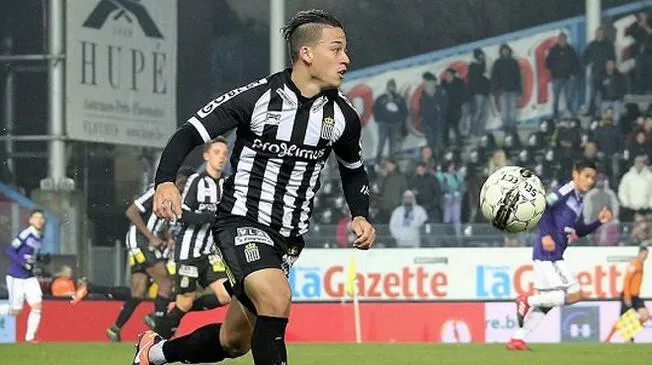 Cristian Benavente fue incluido en el equipo del mes en Bélgica