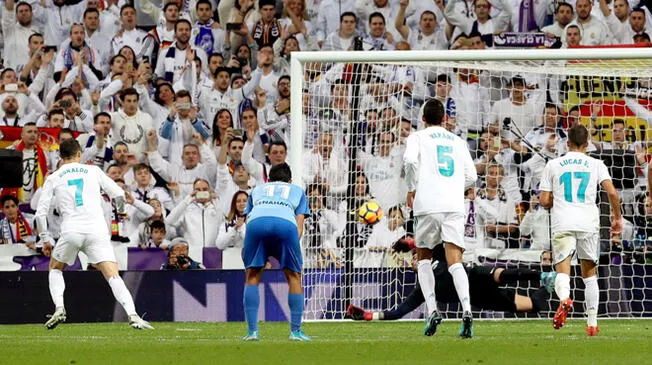 Cristiano Ronaldo marcó su segundo gol en La Liga.