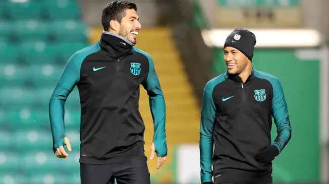 Luis Suárez reveló que intentó convencer a Neymar para que se quede en Barcelona 