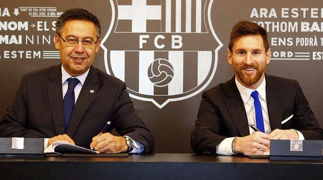Lionel Messi pasará a cobrar US$ 51 millones al año tras renovar hasta el 2021 con Barcelona