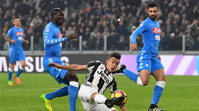 Juventus vista hoy al Napoli con la misión de ganar y subir algunas posiciones