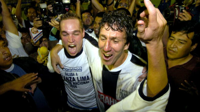 George Forsyth y Flavio Maestri celebran el título nacional 2006.