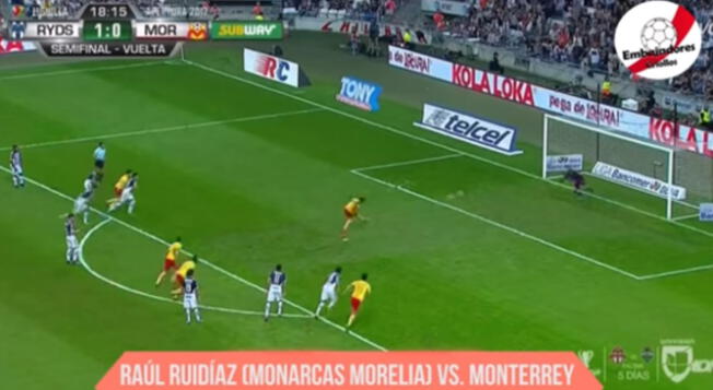 Raúl Ruidíaz falló un penal ante Monterrey en semifinales de la Liga MX