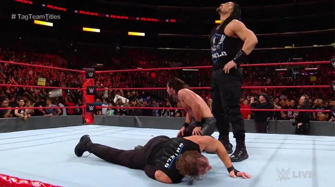 En WWE Raw, Dean Ambrose y Seth Rollins perdieron ante Cesaro & Sheamus.