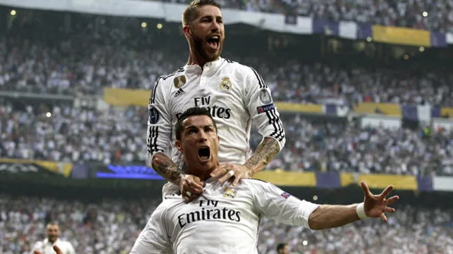 Cristiano Ronaldo y Sergio Ramos, cuando todo era felicidad.