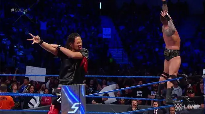 En el WWE SmackDown Live, Randy Orton venció a Sami Zayn.