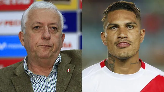 Antonio García Pye y Paolo Guerrero.