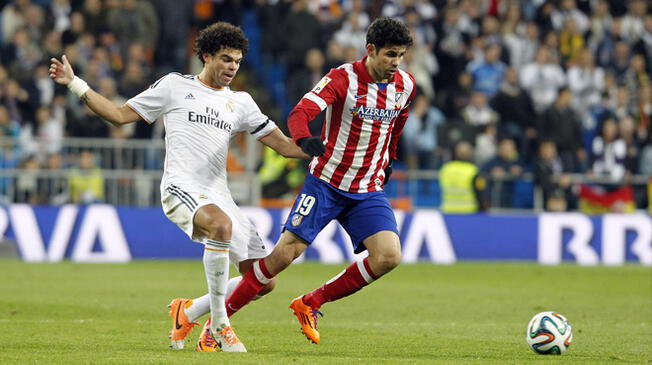 Pepe y Diego Costa se enfrentan en Real Madrid-Atlético.