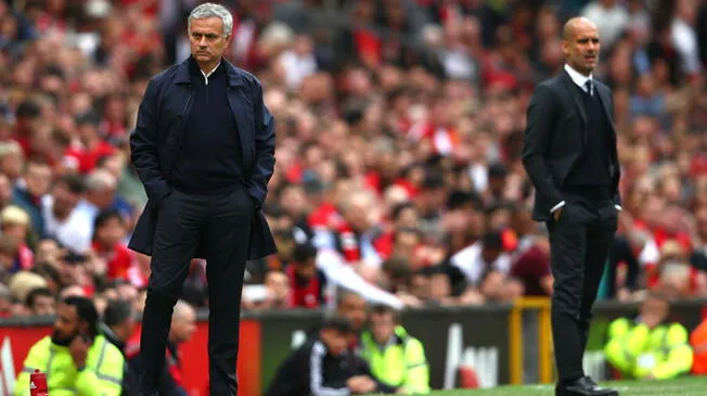Mourinho y  Guardiola se volverán a ver las caras en la Premier League.