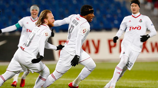 Europa League: Lokomotiv de Jefferson Farfán ya conoce a su rival para los 16avos de final