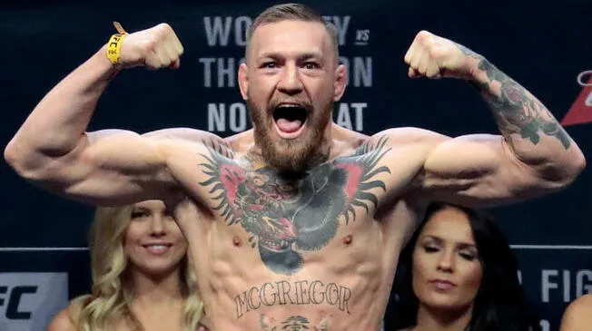 Conor McGregor solo piensa en volver a pelear en las MMA para defender su cinturón de UFC. Foto: AP