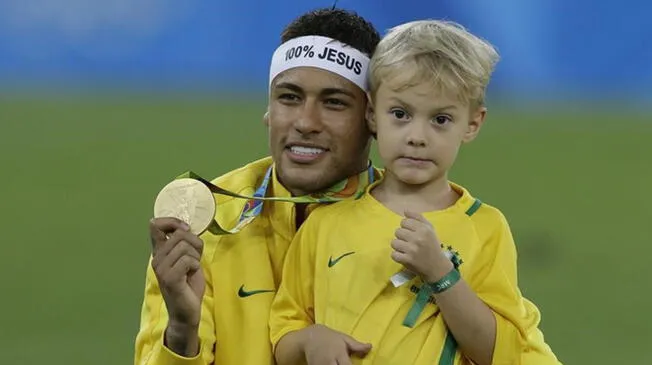 El primogénito de Neymar nació el 6 de agosto del 2011.