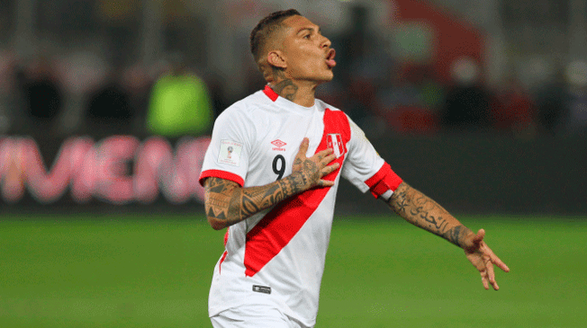 Paolo Guerrero:elegido como el personaje peruano del 2017