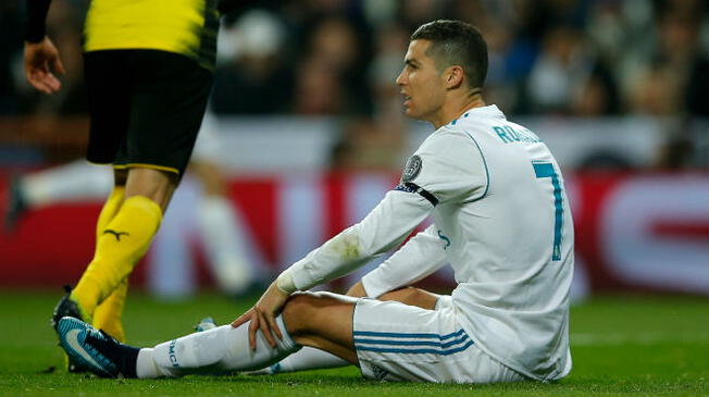 Cristiano Ronaldo podría perder el Clásico entre Real Madrid y Barcelona. Foto: AP