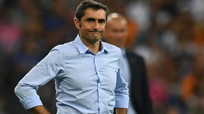 Ernesto Valverde asumió el mando tras la salida de Luis Enrique.
