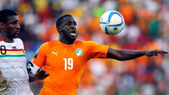Yaya Touré es un referente en la selección de Costa de Marfil.