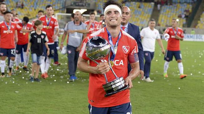 Nicolás Tagliafico se despidió de Independiente antes de partir a Europa.