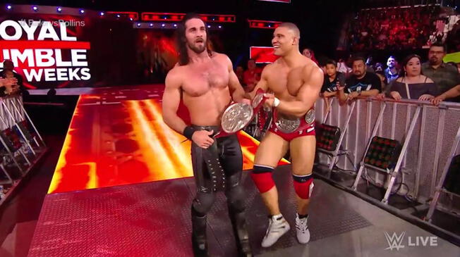 En WWE Monday Night Raw, Seth Rollins peleó con Finn Bálor previo al Royal Rumble.