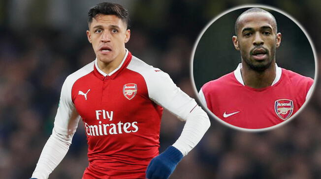 Alexis Sánchez negó polémica con Thierry Henry: "Nunca me dijo que dejara Arsenal"