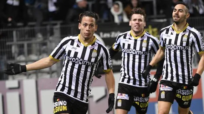 Cristian Benavente marcó su décimo gol con el Charleroi.