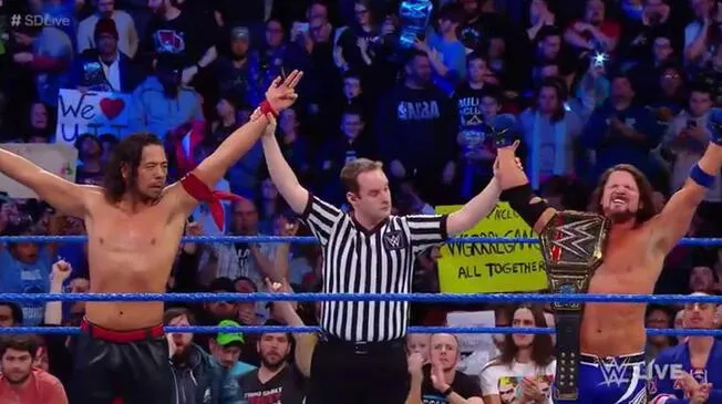 En WWE SmackDown hablarán Shinsuke Nakamura y AJ Styles derrotaron a Kevin Owens y Sami Zayn