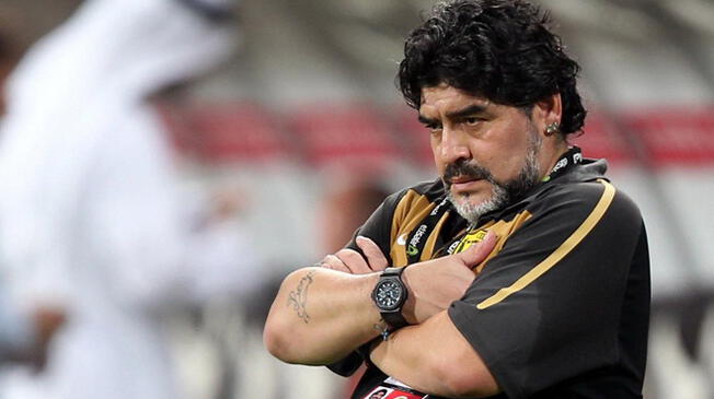 Diego Maradona dirigió a la 'albiceleste' en el Mundial de Sudáfrica 2010.