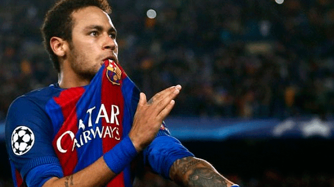 Neymar recibe saludo de cumpleaños del Barcelona
