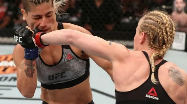 Valentina Shevchenko le propinó tremenda paliza a Priscila Cachoeira. Foto: UFC.com / Instagram - Dana White 