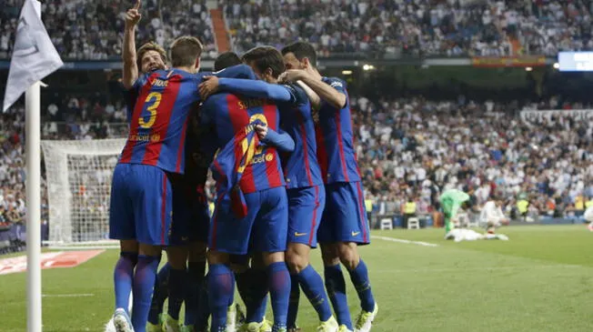 El Barcelona anhela celebrar el título en Madrid.