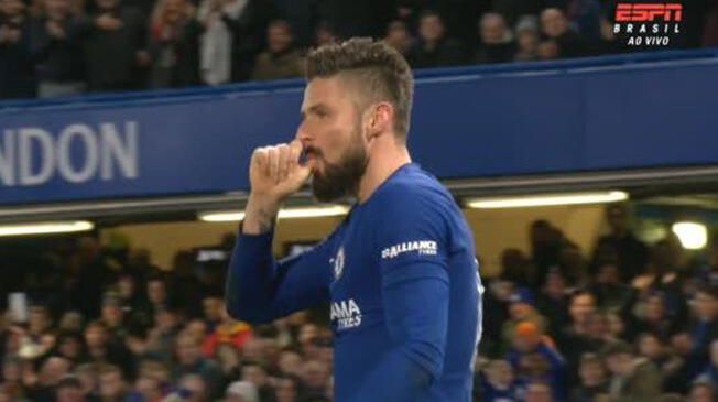 Chelsea: Oliver Giroud marcó su primer golazo con la camiseta de los 'Blues' [VIDEO]