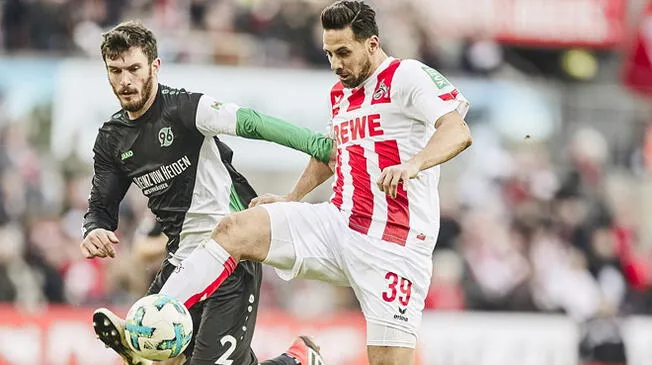 Claudio Pizarro aún no sabe lo que es anotar en Colonia por la Bundesliga