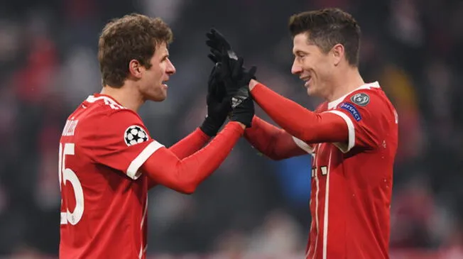 Bayern Múnich derrotó 5-0 a Besiktas en la Champions League.