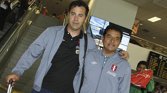 Daniel Ahmed y Juan José Oré.