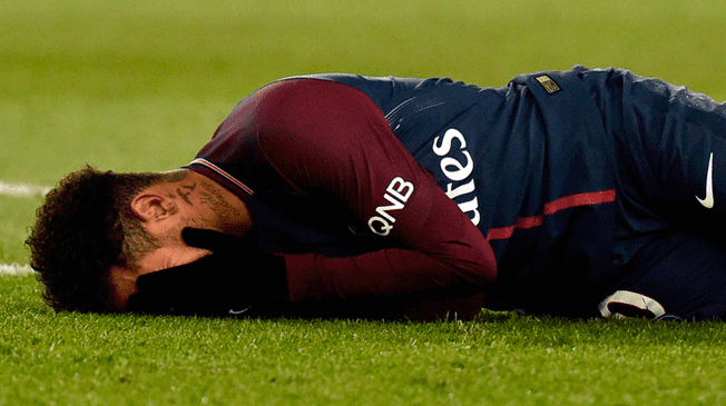 Neymar mostró cómo quedó su tobillo en Instagram