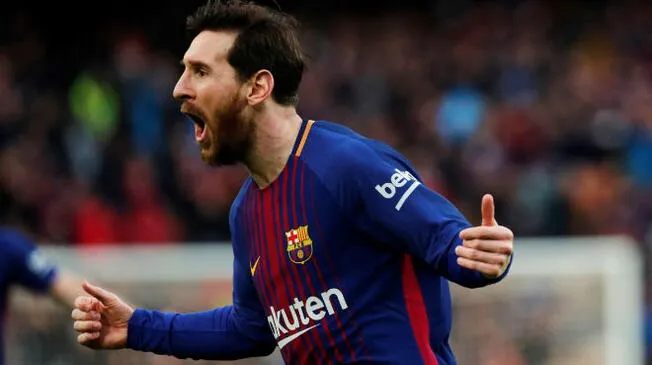 Lionel Messi no se cansa de marcar goles de tiro libre. Foto: EFE