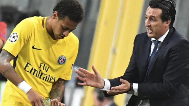 Unai Emery no pierde las esperanza de que Neymar siga en París.