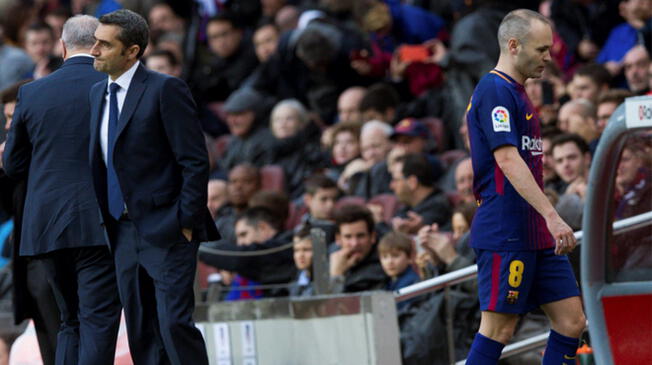 Andrés Iniesta puede dejar al Barcelona tras veintidós años de relación. (Foto: EFE)
