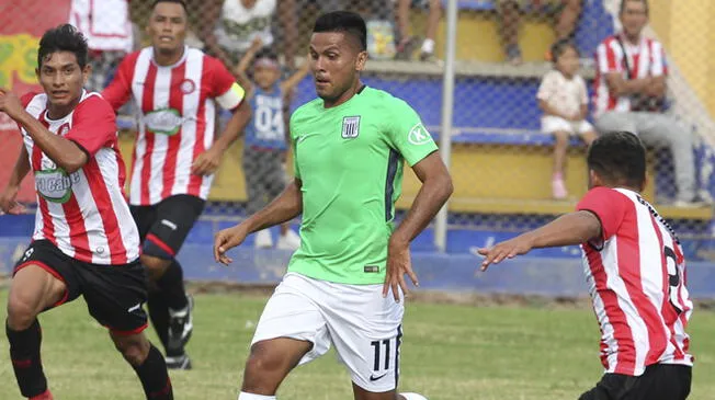 Janio Pósito lleva cinco goles con la camiseta de Alianza Lima 