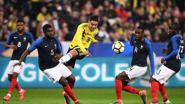 Francia y Colombia juegan este viernes en amistoso por fecha FIFA.