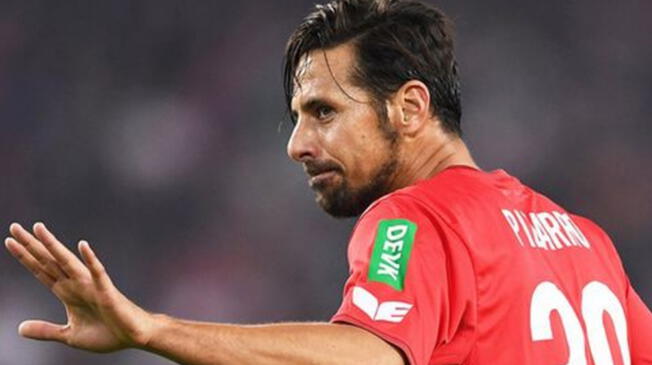 Claudio Pizarro sumó 85 partidos disputados con la indumentaria de la Selección Peruana de fútbol.