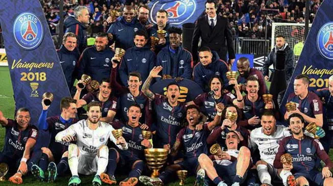 PSG ganó su segundo título de la temporada, ambos sin Neymar.