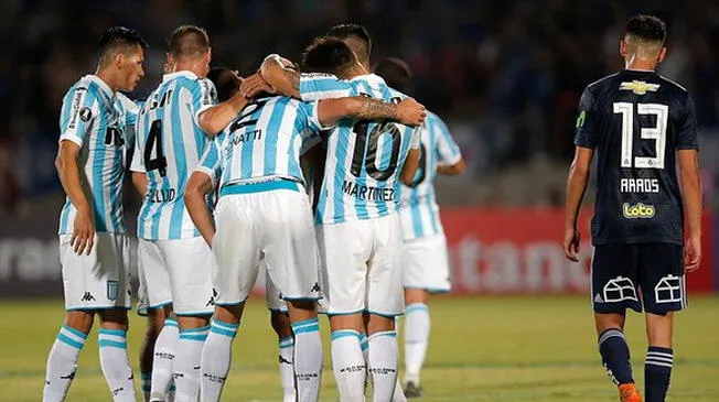 U. de Chile y Racing Club empataron 1-1 en Santiago por la Copa Libertadores 
