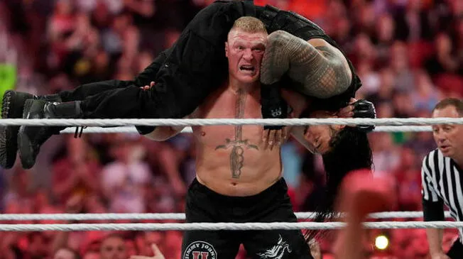Brock Lesnar se marcharía a la UFC tras WrestleMania 34. Foto: WWE.com