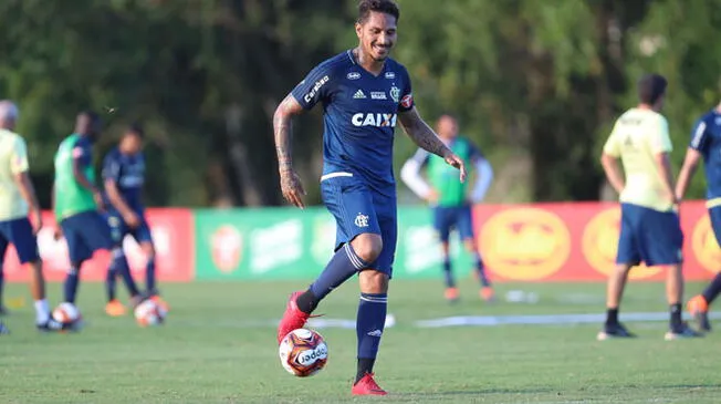 Paolo Guerrero tiene contrato vigente con el Flamengo hasta junio del 2018. 